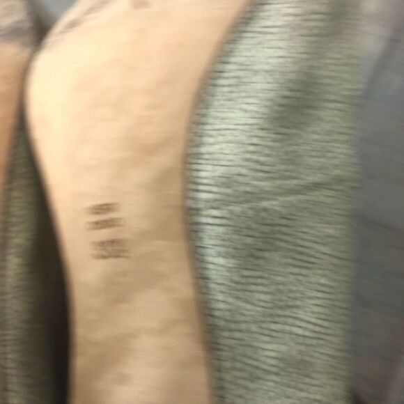 Jean-Michel Cazabat leather taupe open toe snake skin heels, size 38.5, US 8 - Picture 11 of 11